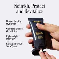 Geologie moisturizing face cream with niacinamide and hyaluronic acid