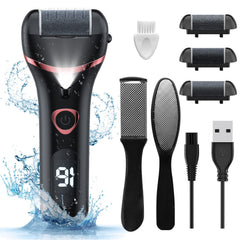 Geopu electric foot callus remover for smoother heels and foot care