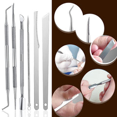 Geounzay ergonomic toenail clippers with ABS handle for comfortable, controlled trimming.