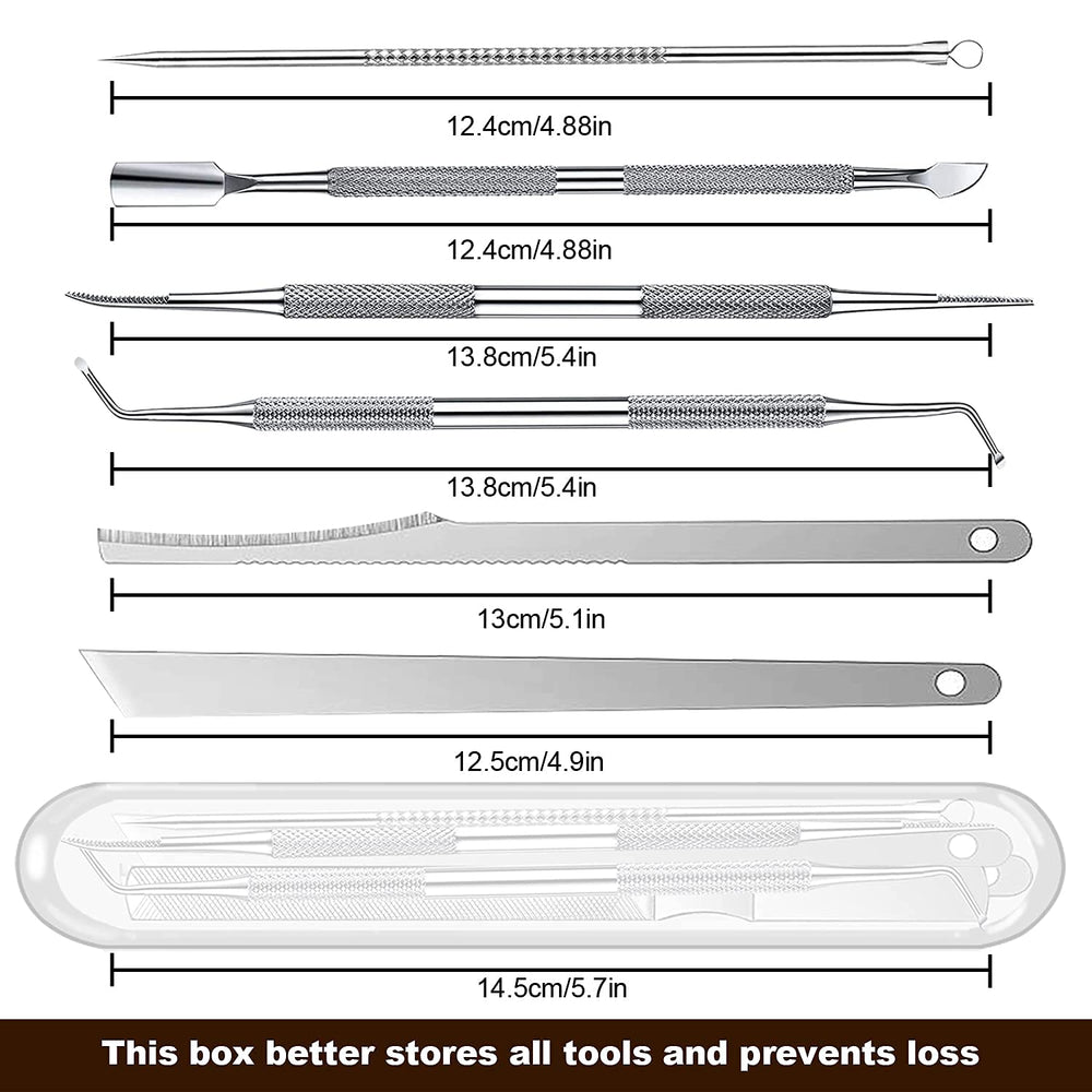 Geounzay stainless steel toenail file for smooth shaping and durable use.