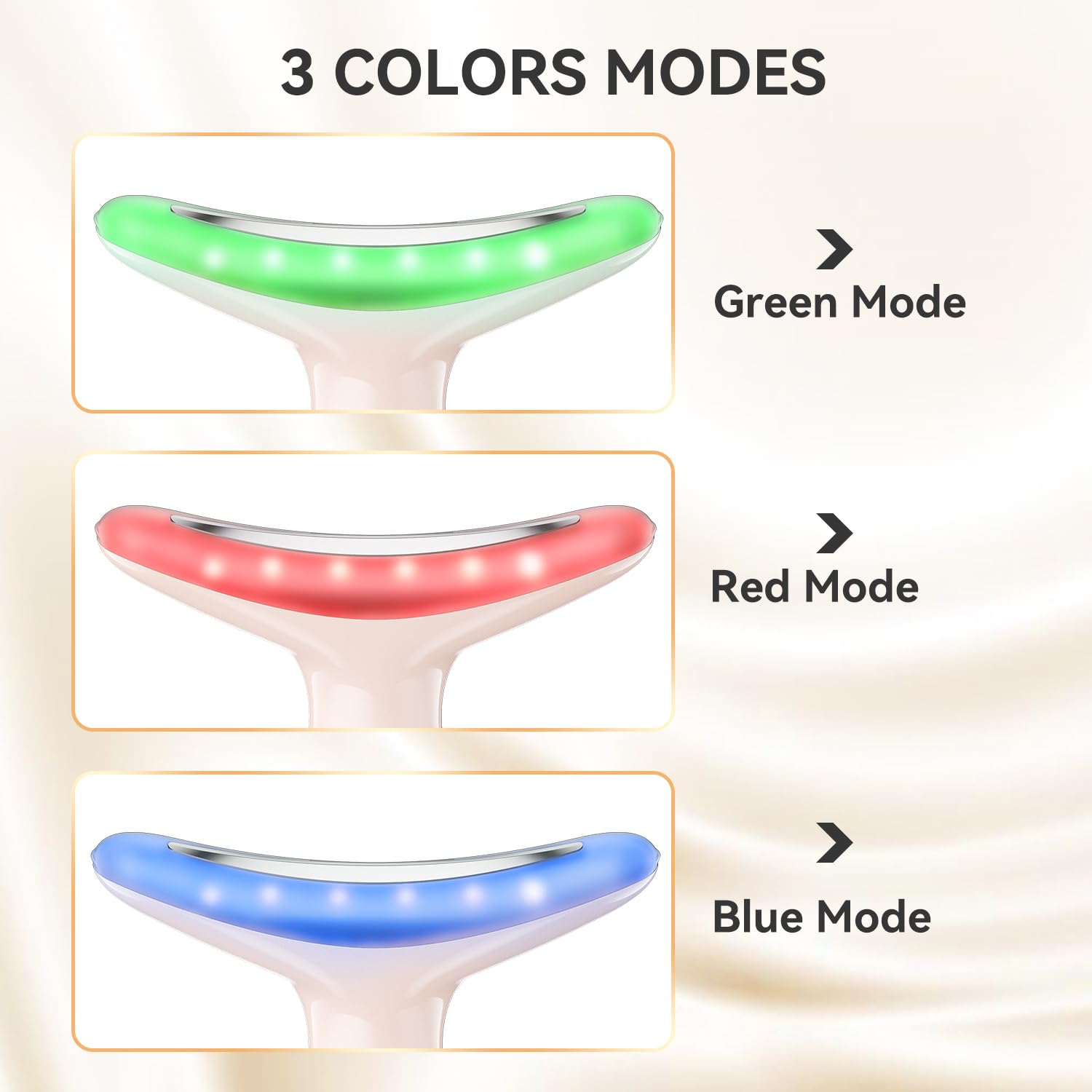 Gequip face sculpting tool with 3 modes for personalized pampering