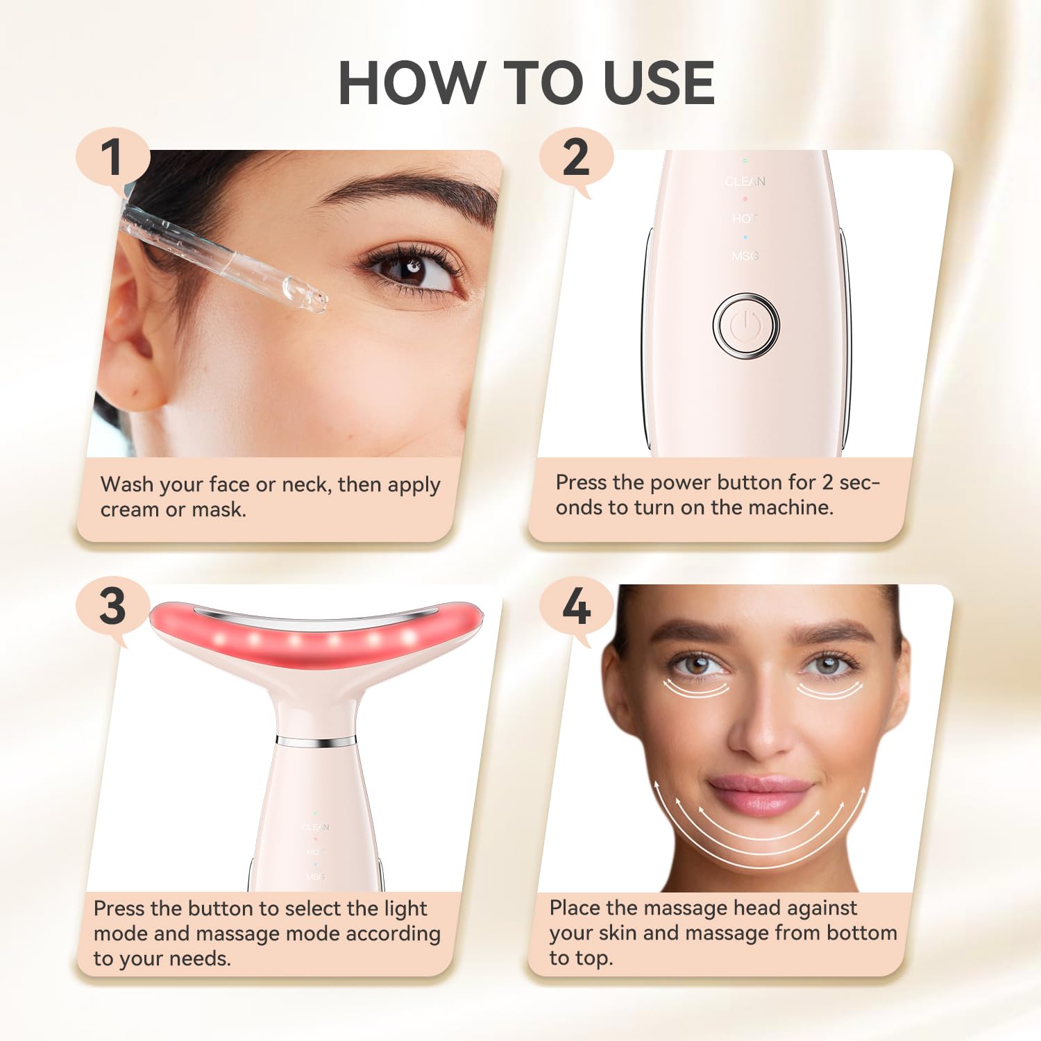 Gequip gift-ready face massager suitable for women and men