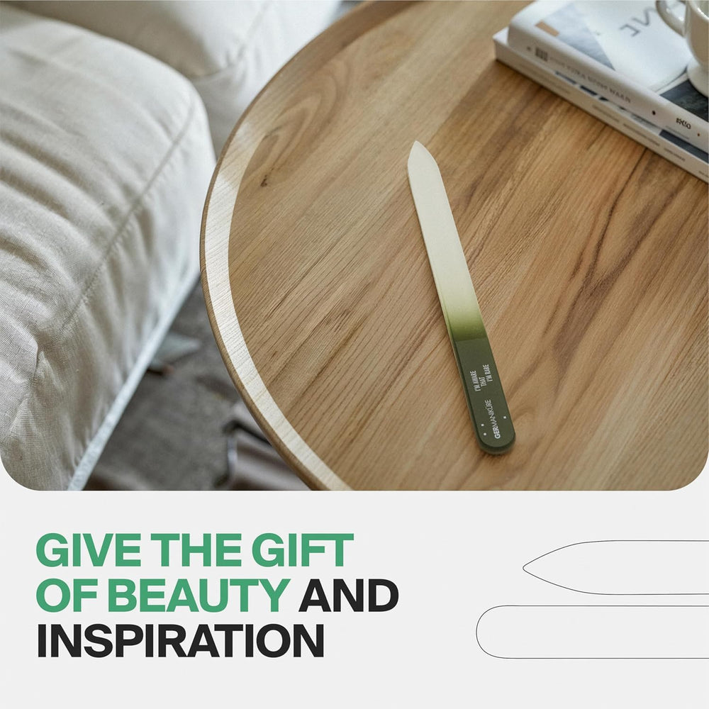 Germanikure lifetime etched surface offering lasting nail care
