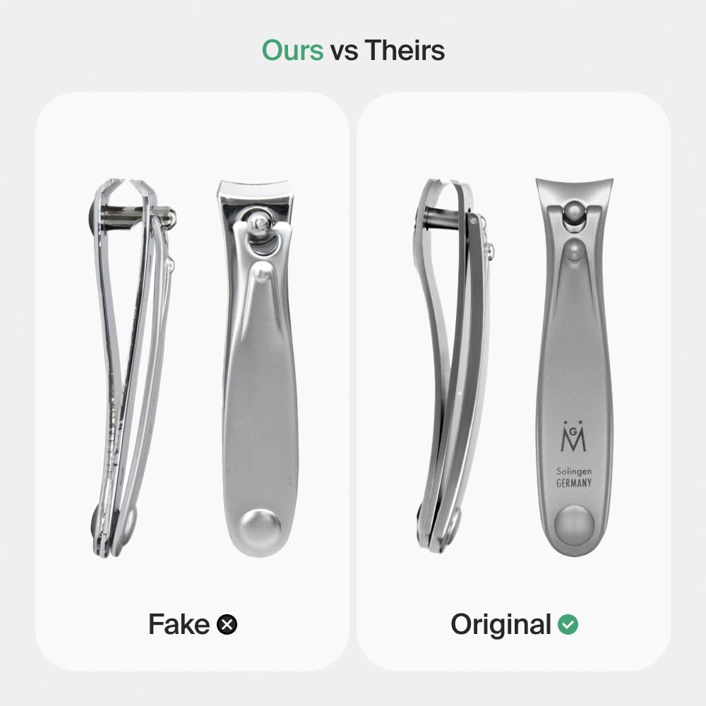 GERMANIKURE lifetime guarantee clipper suggesting durable design and rust resistance.