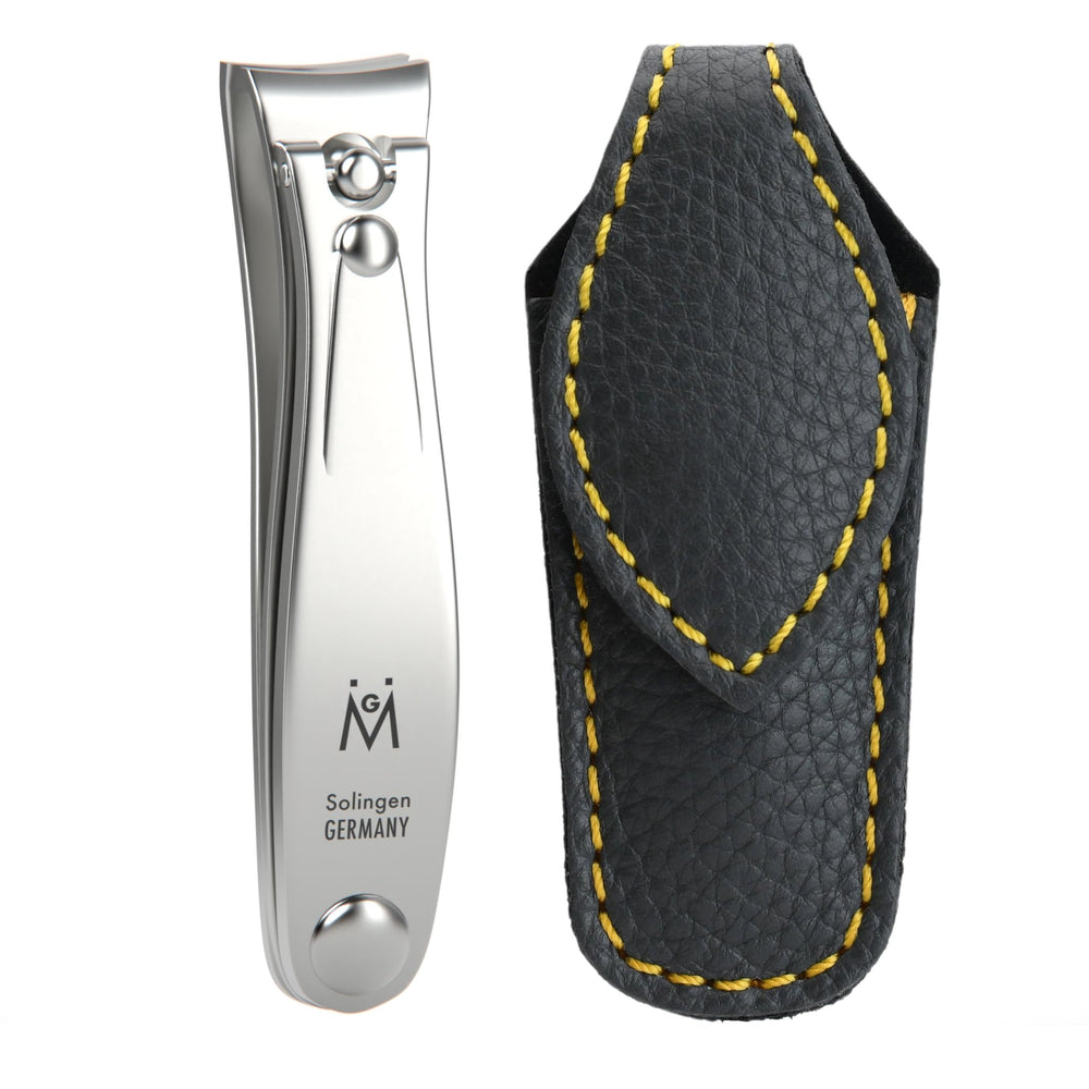 GERMANIKURE Professional large nail clipper 8 cm for precise trimming.