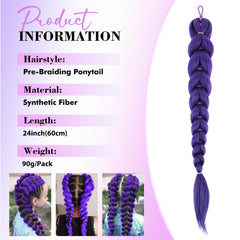 GetGal prebraids heat-resistant fiber blends with natural hair texture