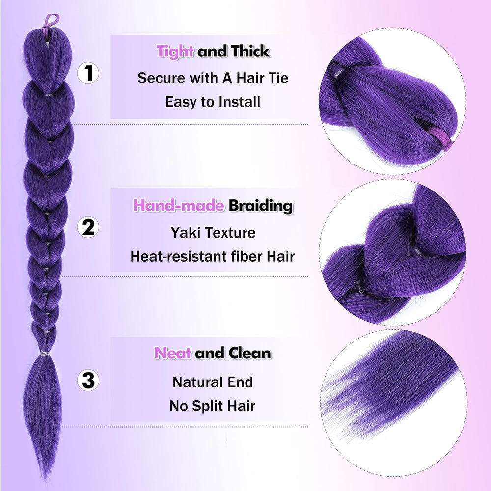 GetGal ready ponytail design saves time with no weaving skills