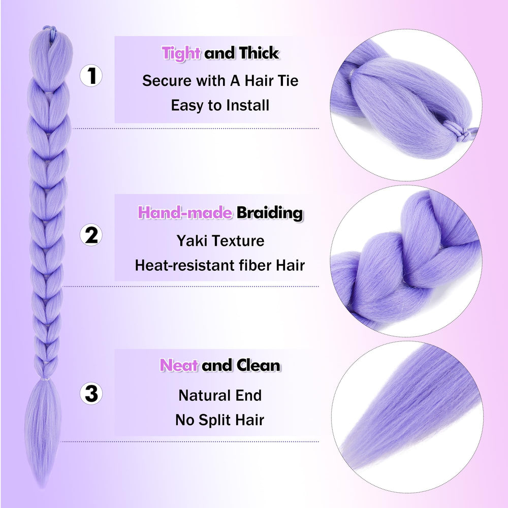 GetGal packaging protects the ponytail from deformation during shipping