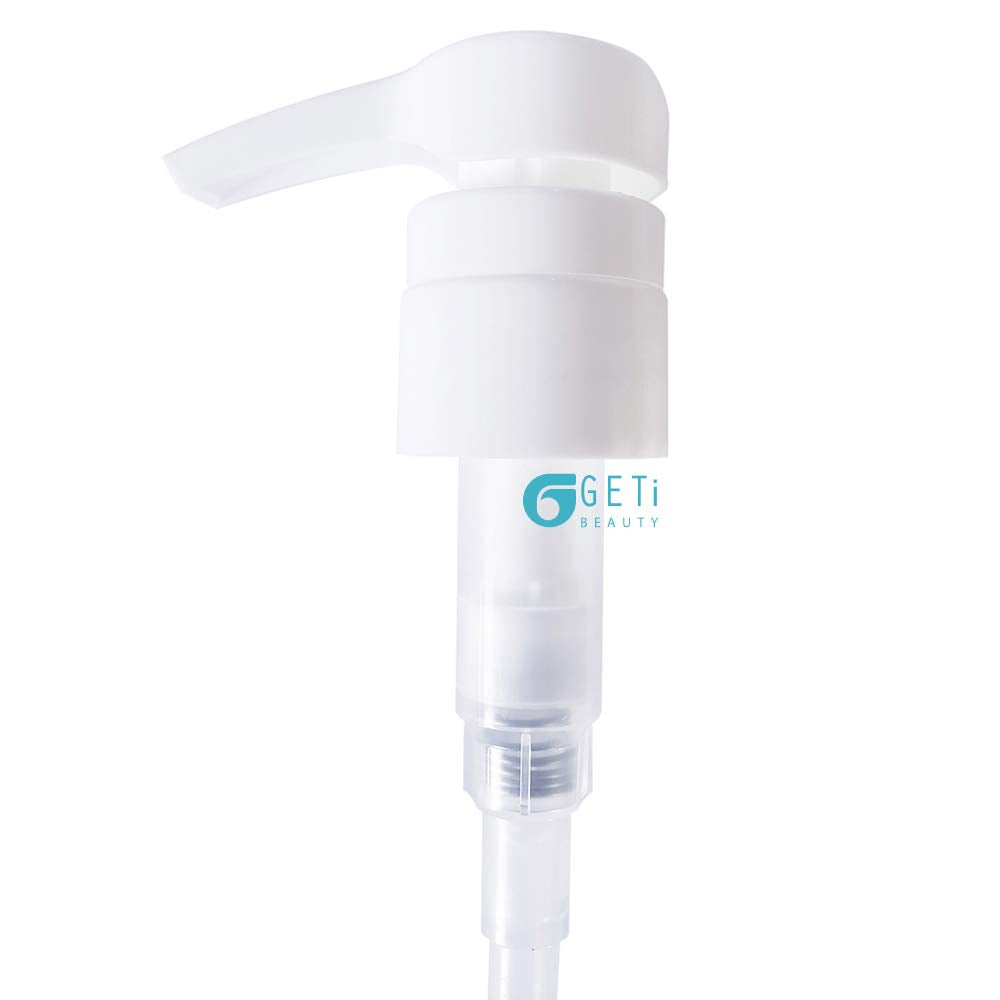 Geti Beauty pump-collar-1-10-diameter indicates precise fit for most liter bottles.