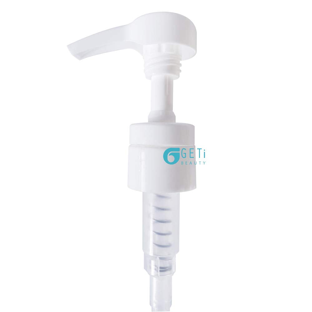 Geti Beauty salon-home-use pump set for streamlined shampoo or conditioner routines.