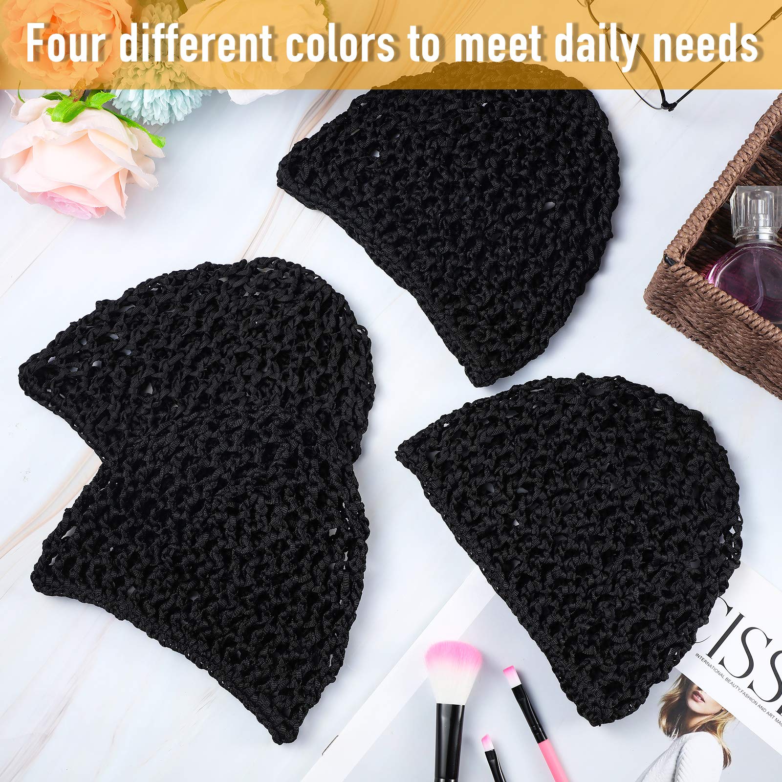 Geyoga breathable hair net for shower use keeps hair dry and tidy.