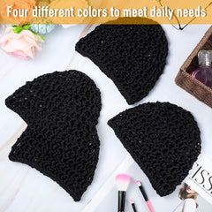 Geyoga breathable hair net for shower use keeps hair dry and tidy.