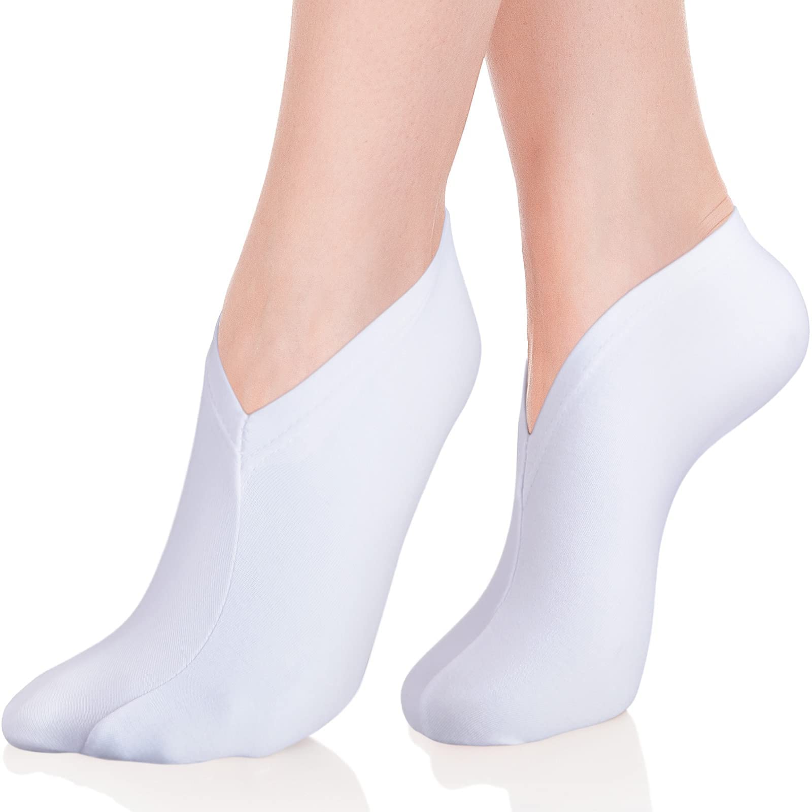 Geyoga calcetines hidratantes nocturnos para pies, suavizan la piel durante la noche.