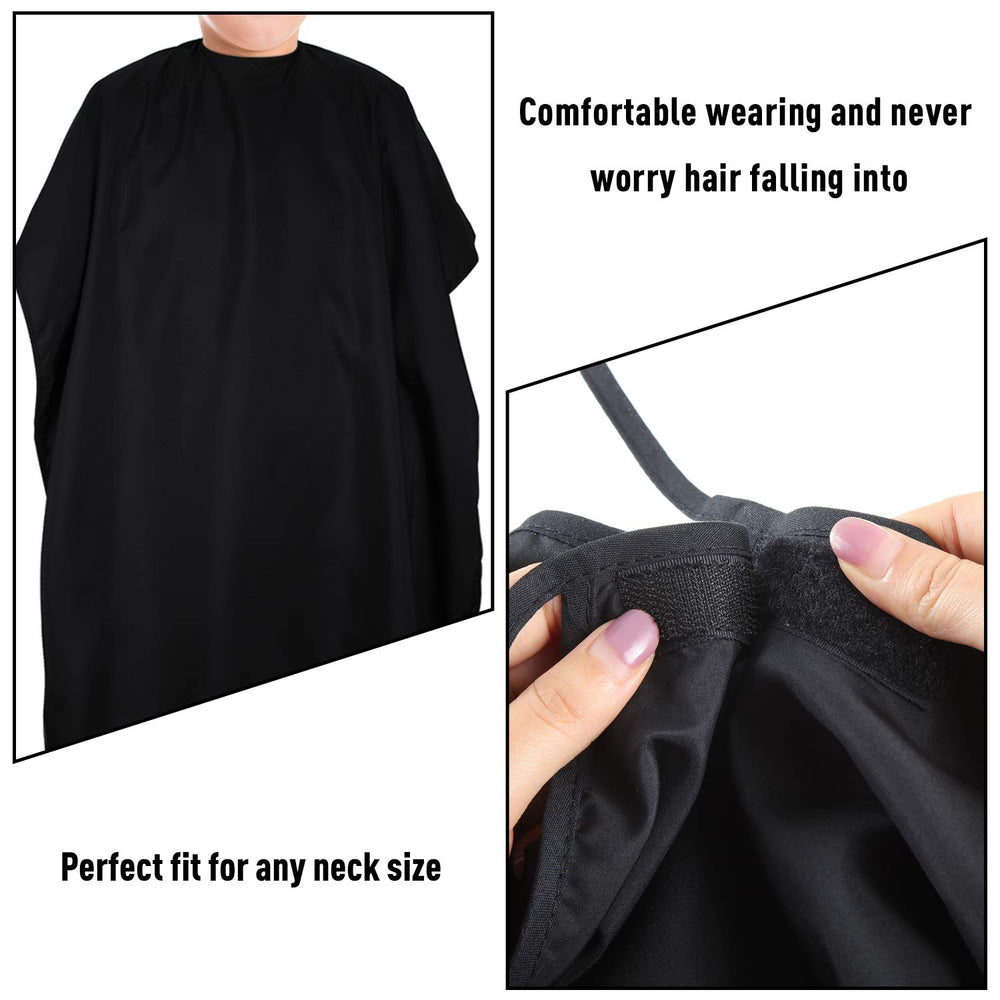 Geyoga kid cape measures about 47.3 by 31.5 inches for most kids