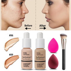Prebase facial Geyomi de textura suave para preparación de la piel.