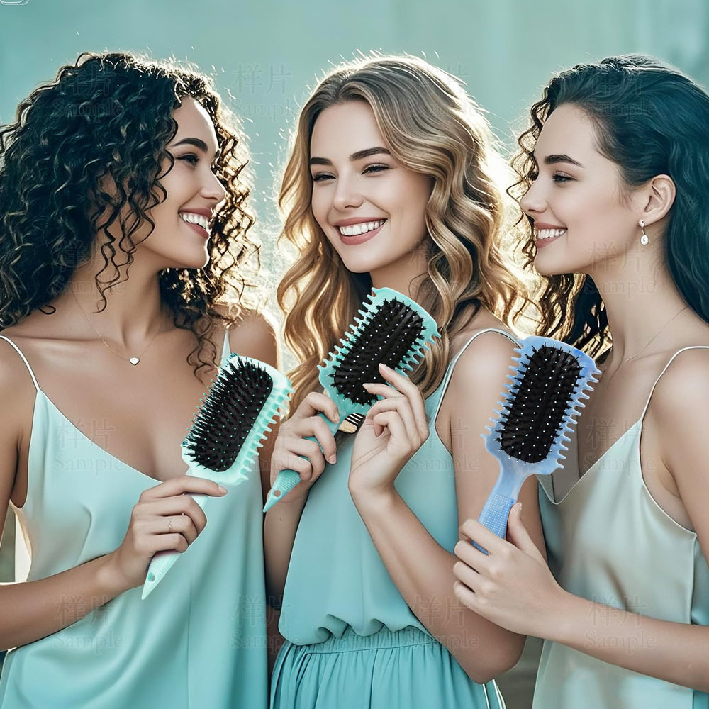 GFDCK all hair types curl-defining brush for wet or dry styling