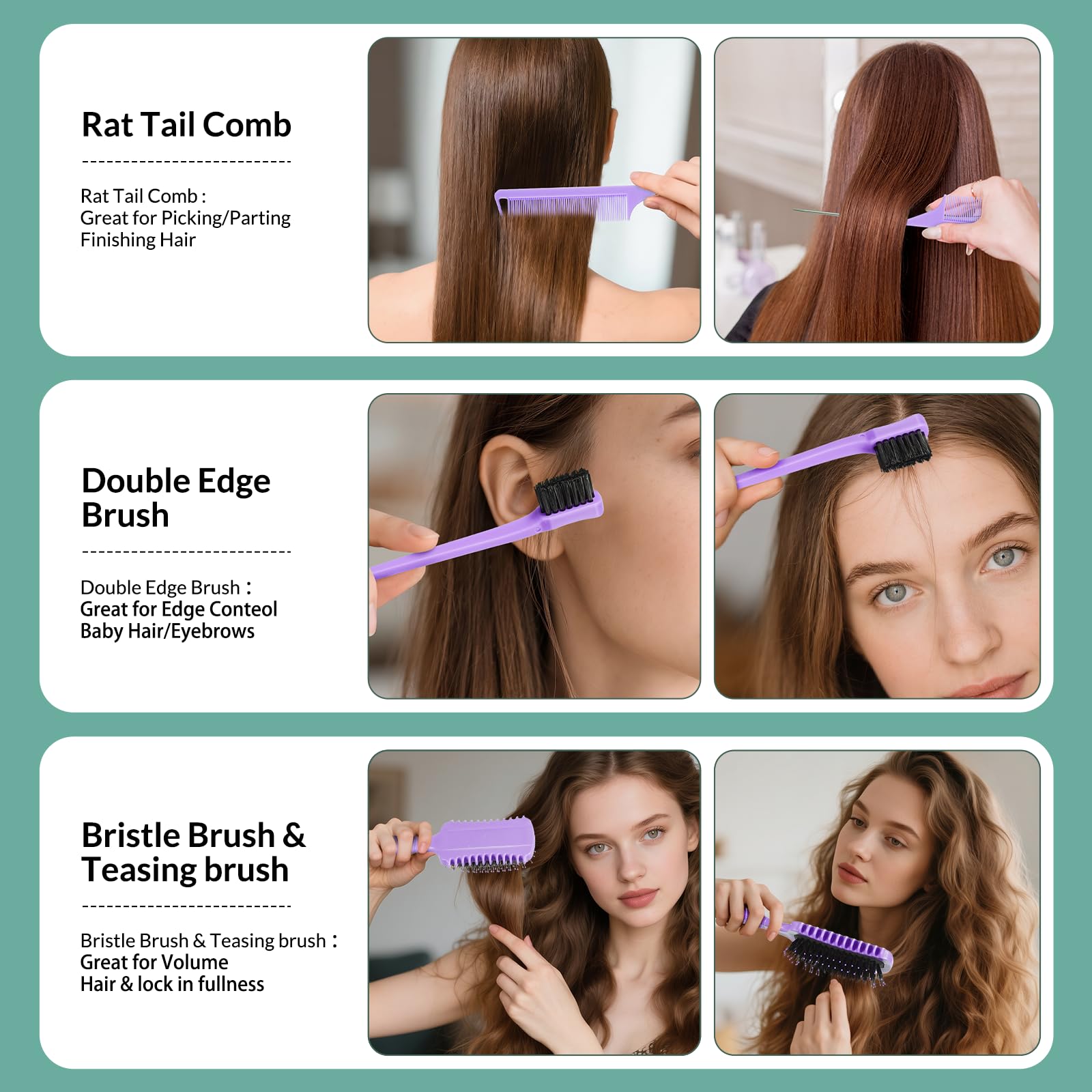 GFDCK easy-clean curling brush for quick maintenance after styling