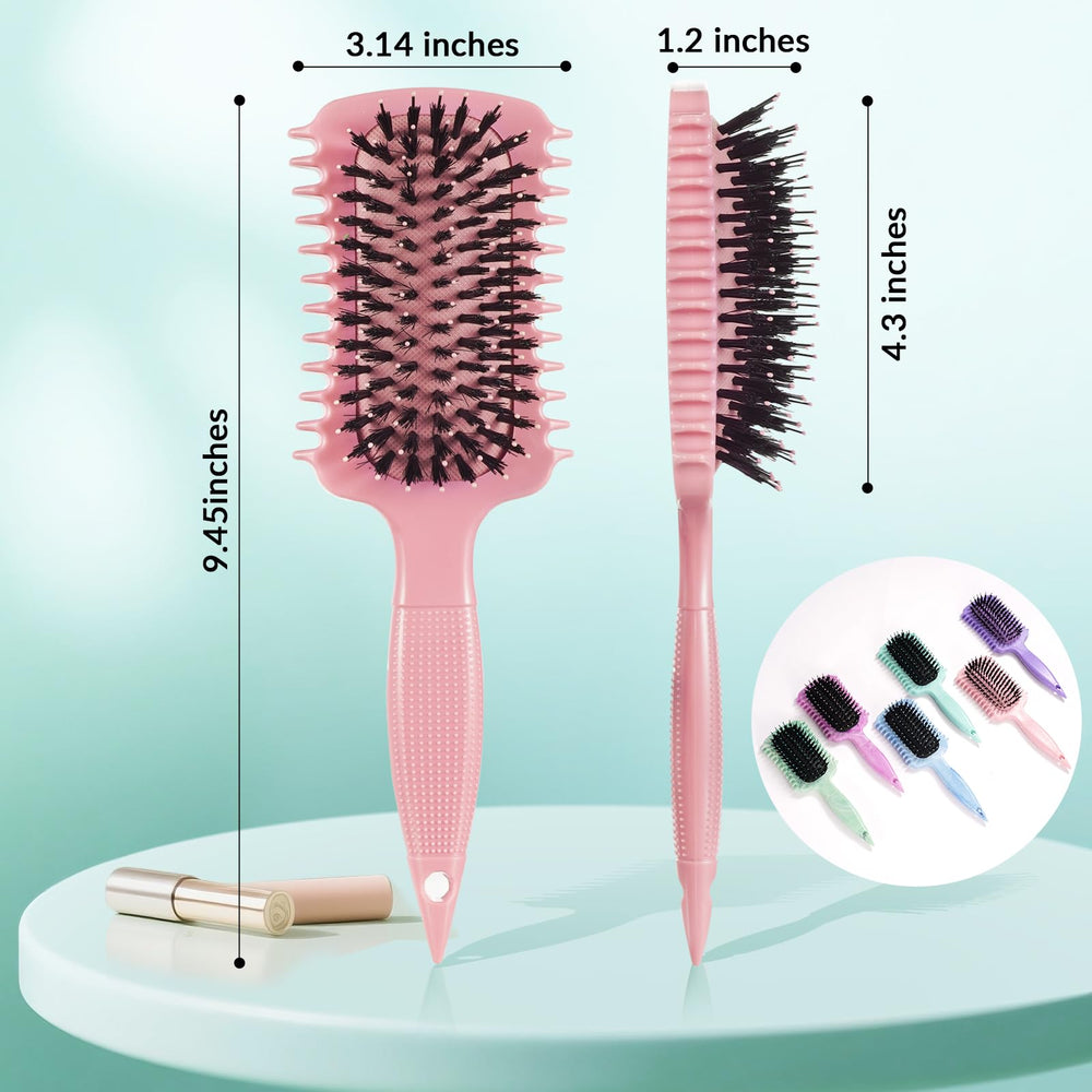GFDCK Durable ABS body with premium boar bristles ensures longevity.