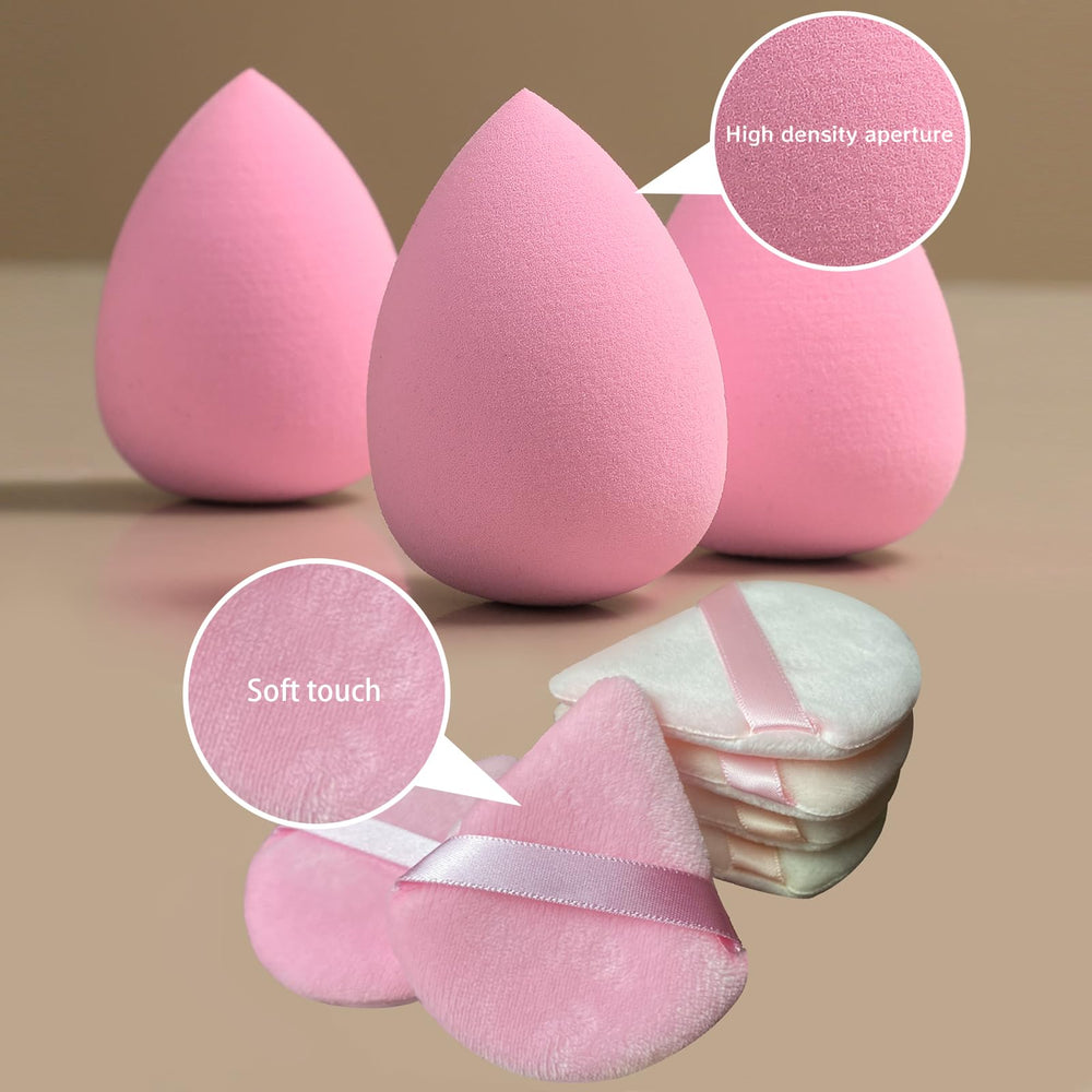 GFOUNS three-size sponges ideal for touch-ups and precise blending.