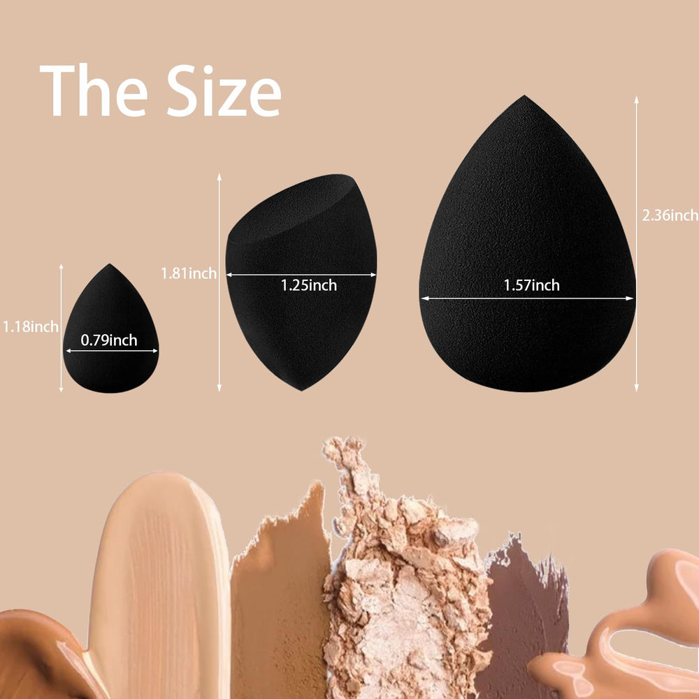 GFOUNS damp sponge provides controlled, buildable coverage for liquid or cream foundations.