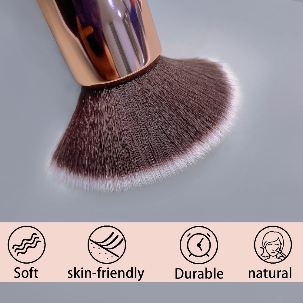 GFOUNS kabuki brush dense-bristles deliver even coverage