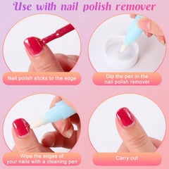 GGSTDDUP uso sencillo del corrector de esmalte para retoques rápidos.
