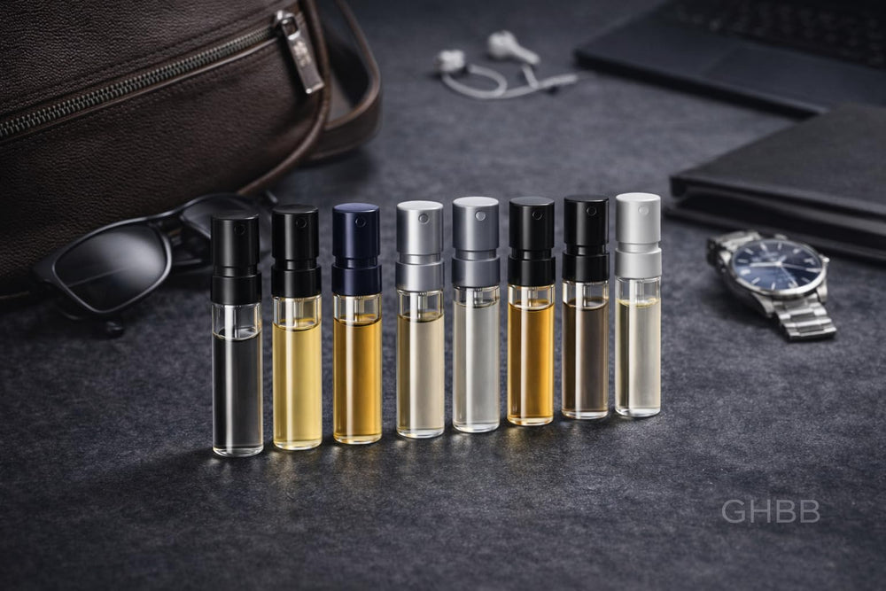 GHBB airlines-approved travel companion: sample scents before purchasing full sizes.