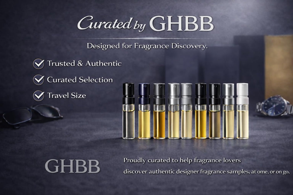GHBB premium collection: quick scent samples for holidays and gifting.