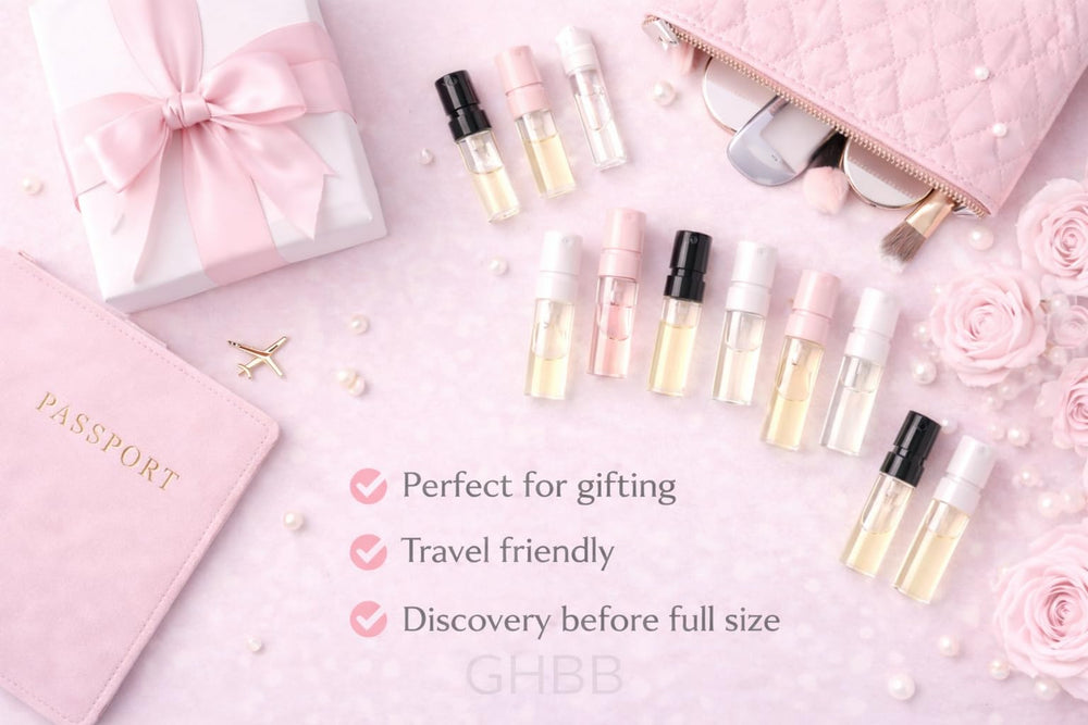 GHBB sealed-vial packaging highlights authentic, clean presentation of the set.