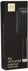 ghd All-Rounder Paddle Brush broad flat base enables fast, sleek blow-dries.