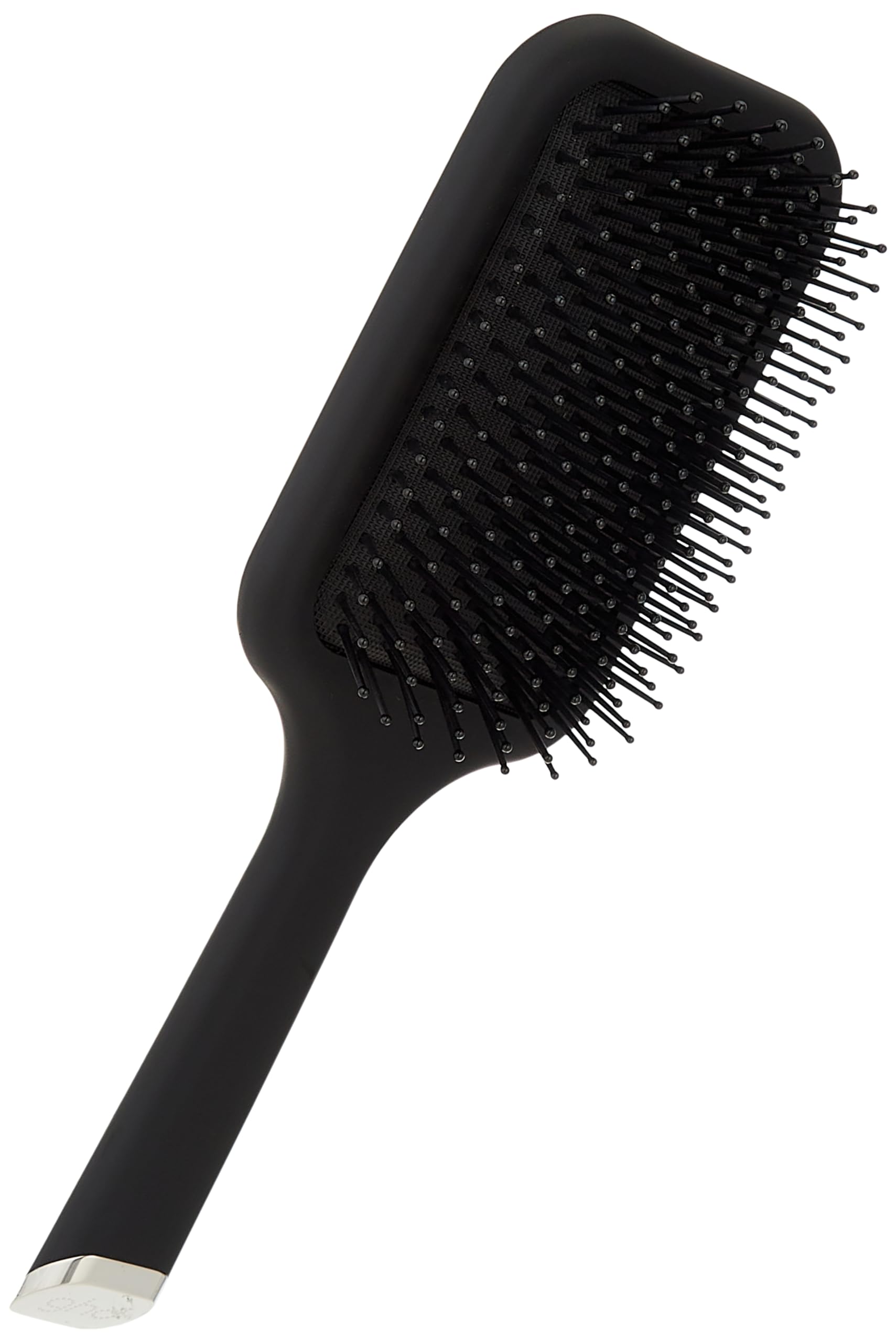 ghd All-Rounder Paddle Brush non-slip soft touch handle for comfortable styling.