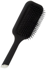 ghd All-Rounder Paddle Brush non-slip soft touch handle for comfortable styling.