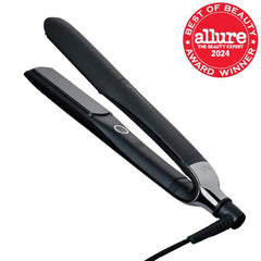 ghd Platinum+ Styler with rounded barrel for straight looks or soft curls