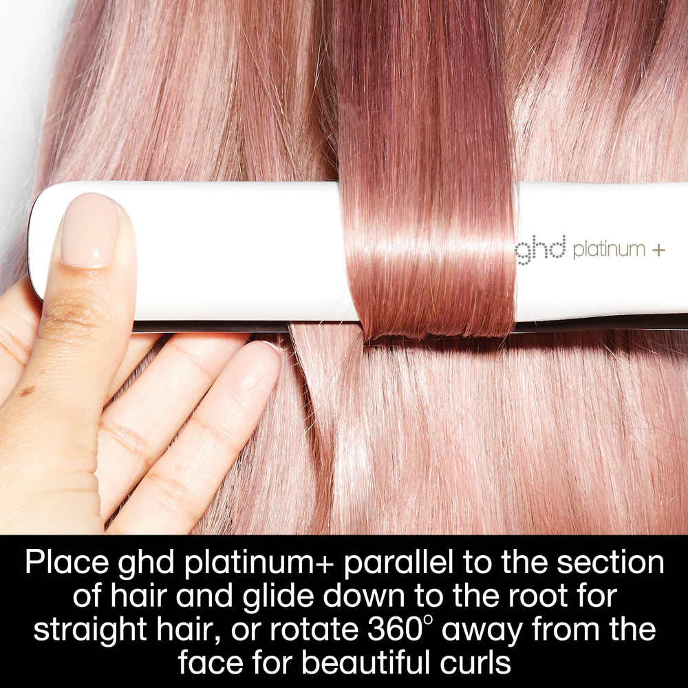 ghd Platinum+ Styler automatic shut-off feature ensures safe, worry-free sessions.