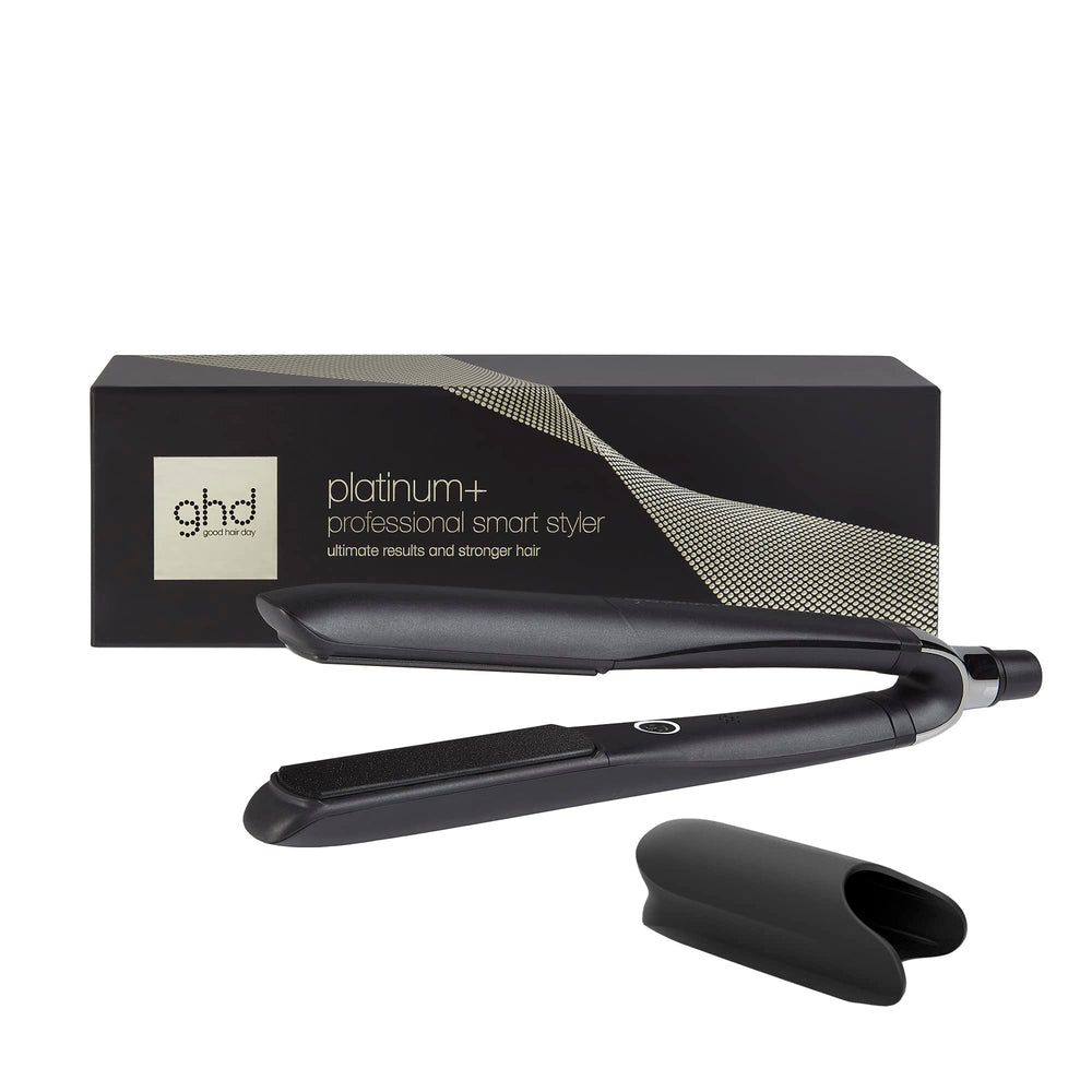 ghd Platinum+ Styler creating soft curls and waves