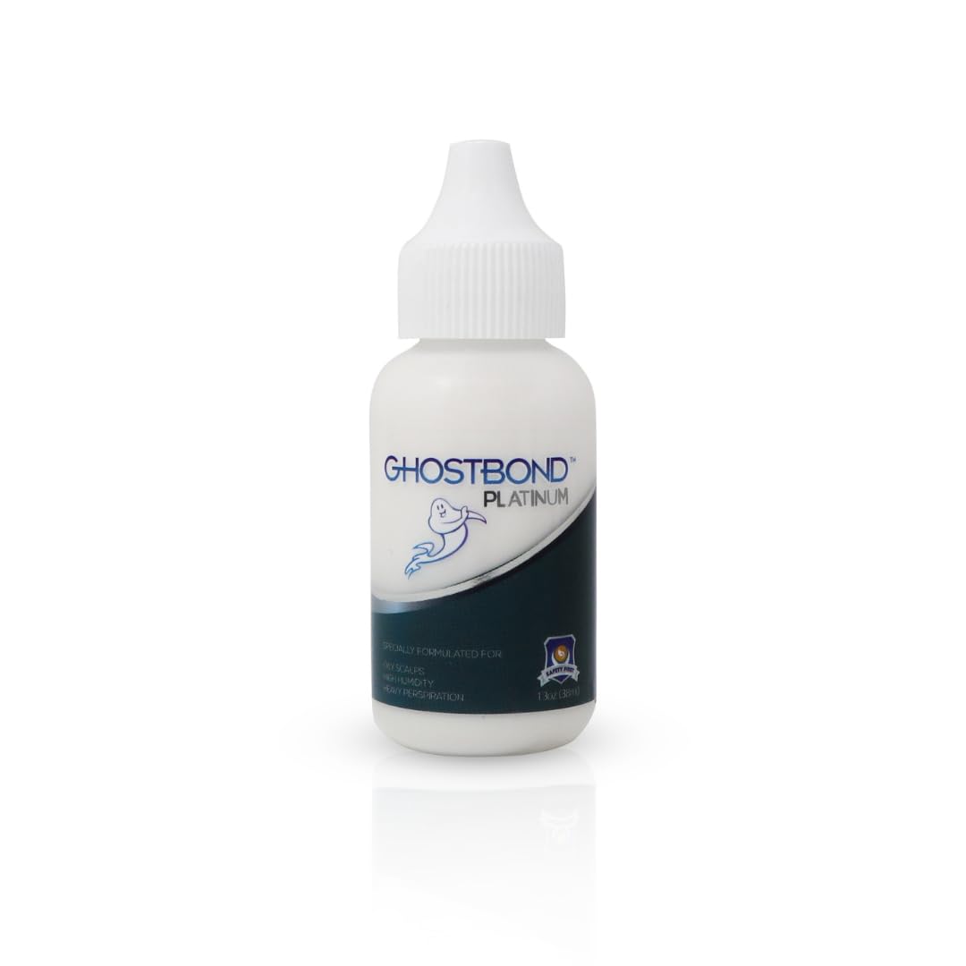 GhostBond Platinum dries clear for a natural look without residue.