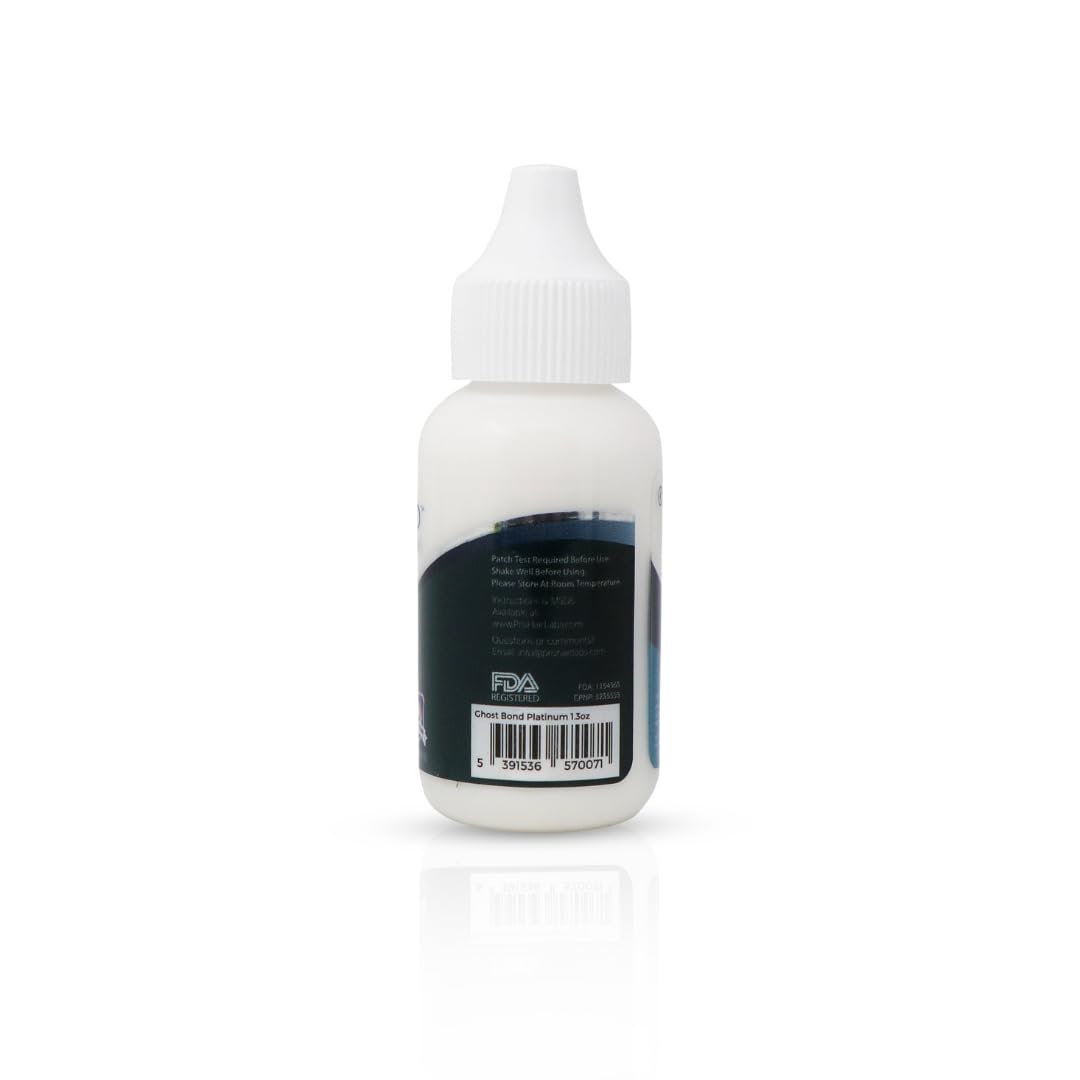 GhostBond Platinum oil-resistance keeps wigs secure on oily skin.