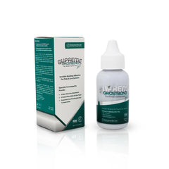 Professional Hair Labs GhostBond Supreme bottle for precise adhesive application.