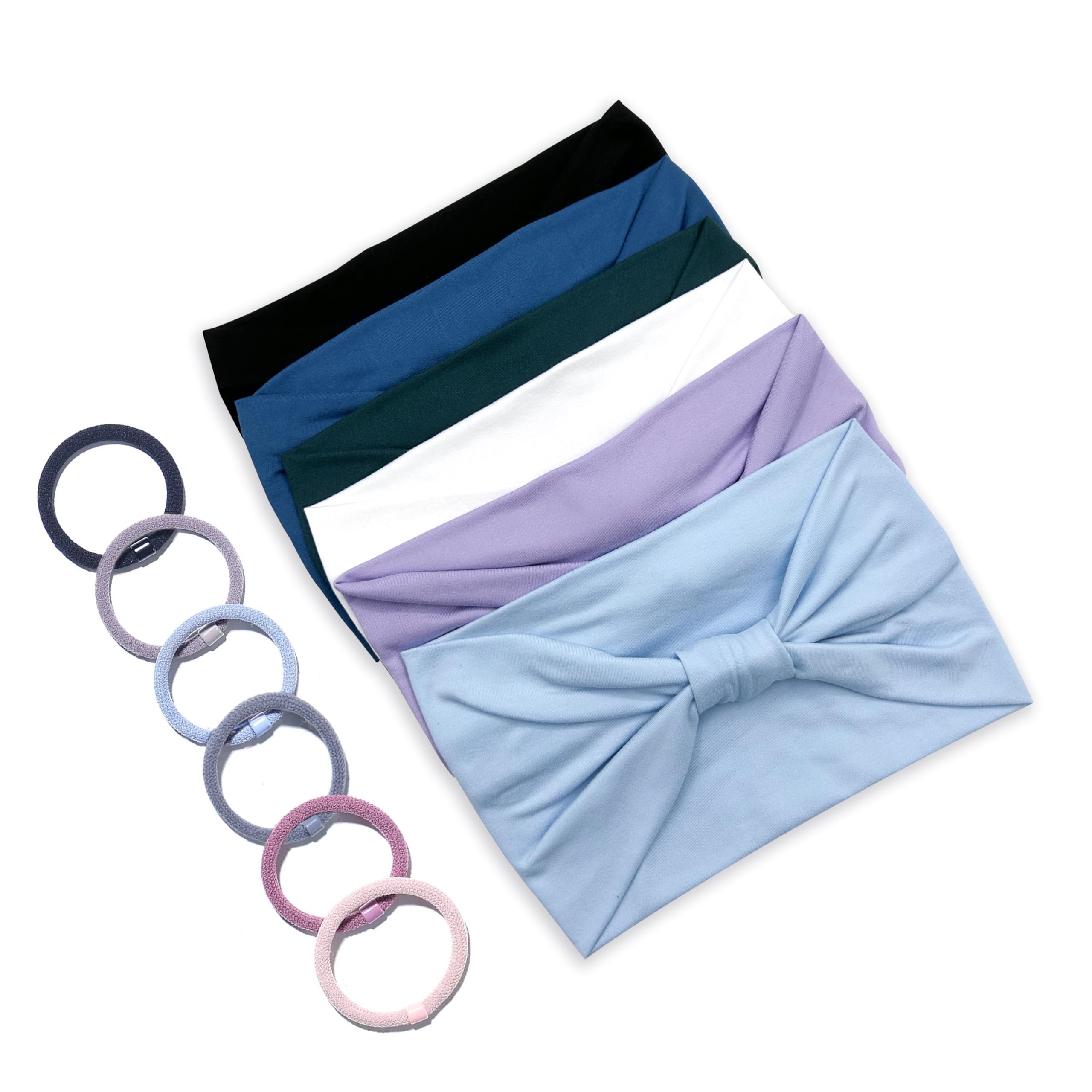Conjunto seis bandanas GiLi para múltiples usos diarios.