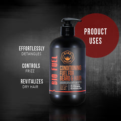GIBS Biofuel Conditioner fragrance swirl conveys a fresh scent and daily use appeal.