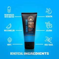 GIBS Tactical Texture Paste con biotina y queratina para fortalecimiento del cabello.