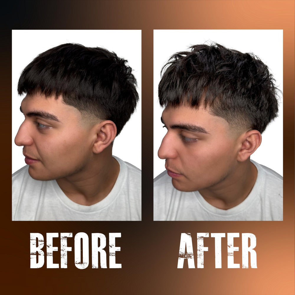 GIBS Texture Powder creates root lift and textured volume.