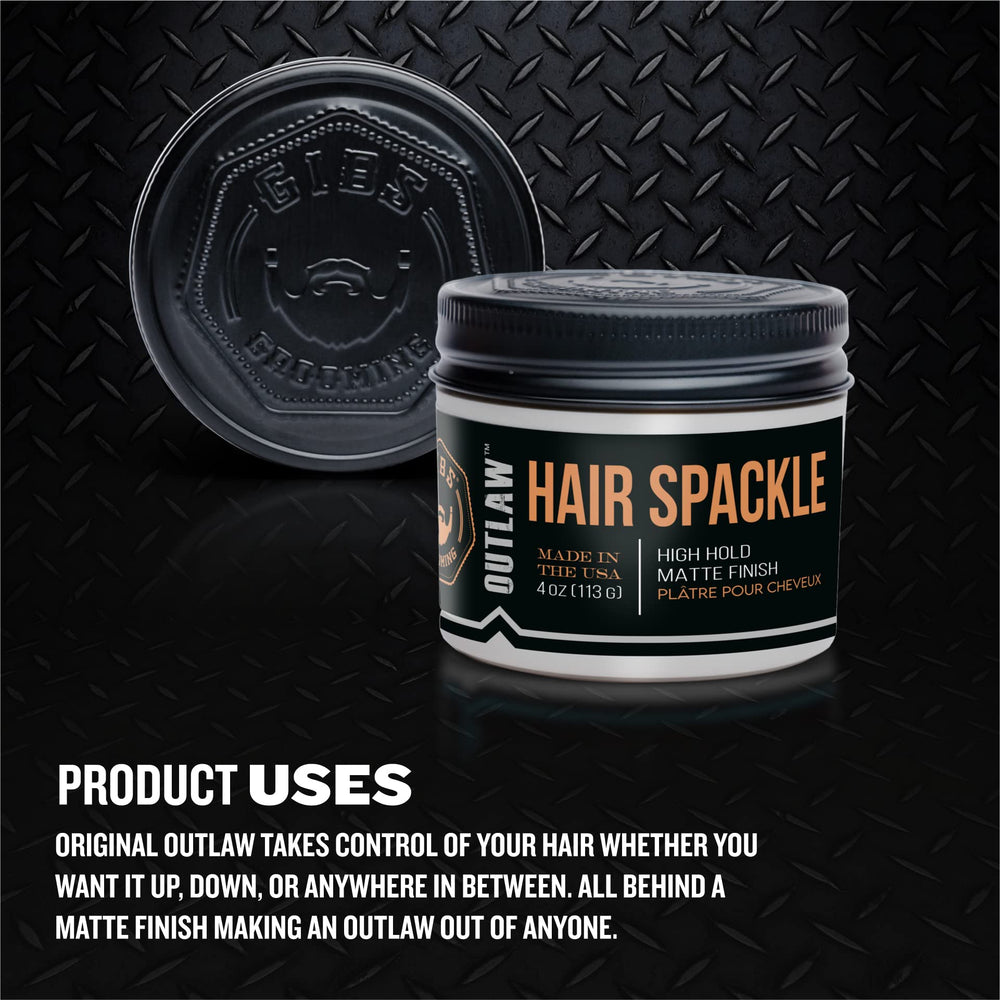 GIBS Outlaw, emulsión entre dedos para modelar el cabello con textura definida.