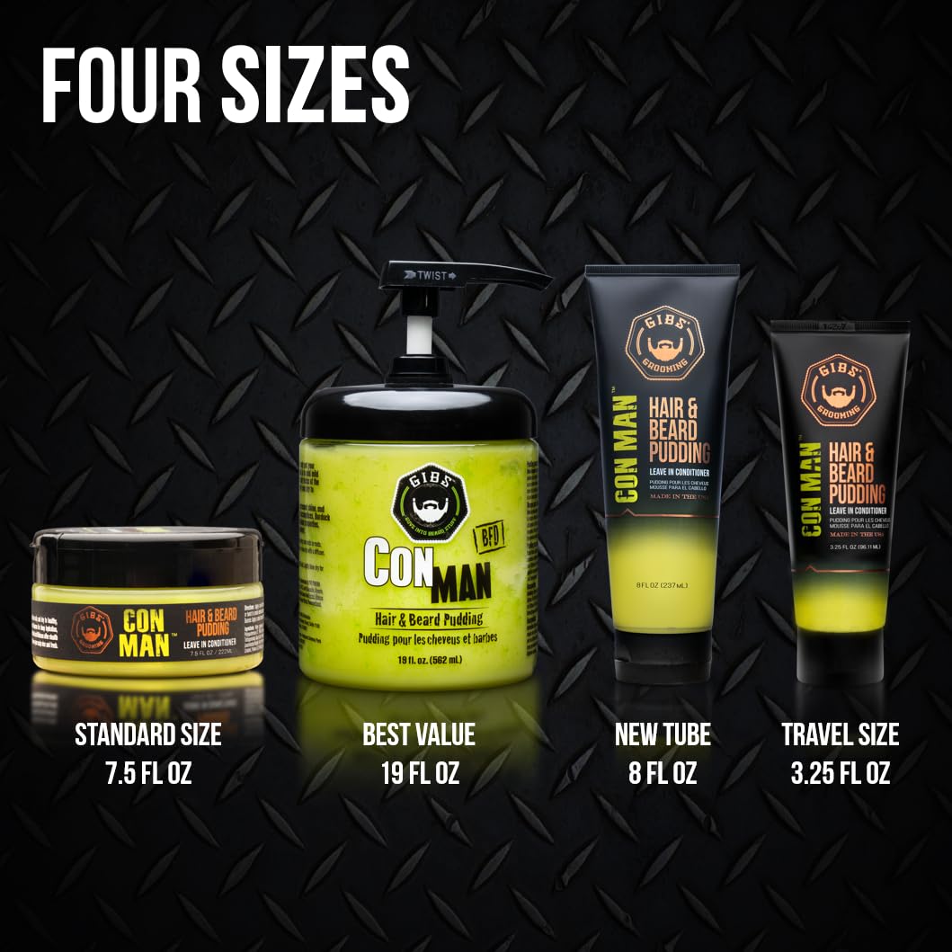GIBS Con Man Packaging 7-5-oz for easy application.