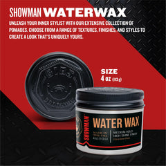 GIBS SHOWMAN Water Wax: brillo alto para acabado radiante