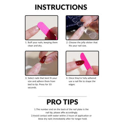 Gifiky square full-cover nails offer durable, comfortable wear.