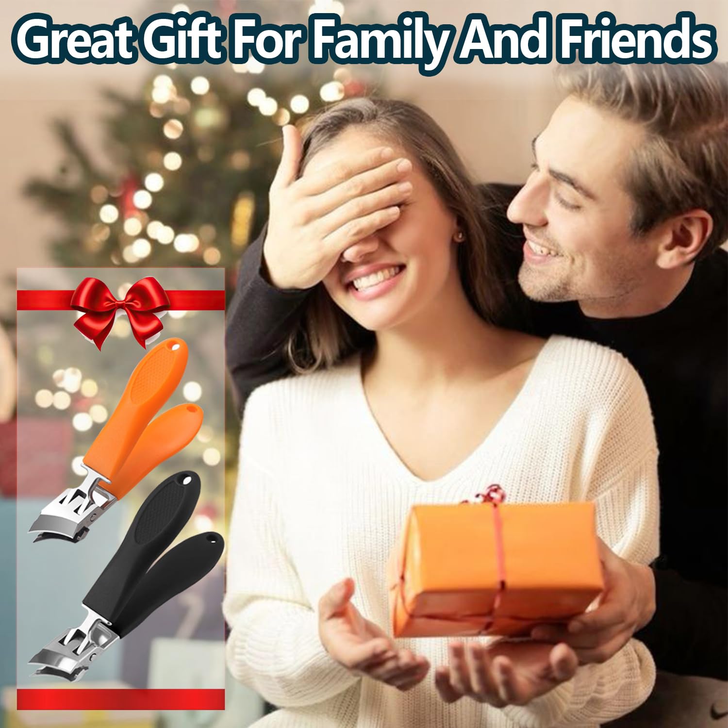The 2PCS Wide Jaw Opening Anti-Splash Slanted Nail Clipper makes a thoughtful gift for grooming enthusiasts.