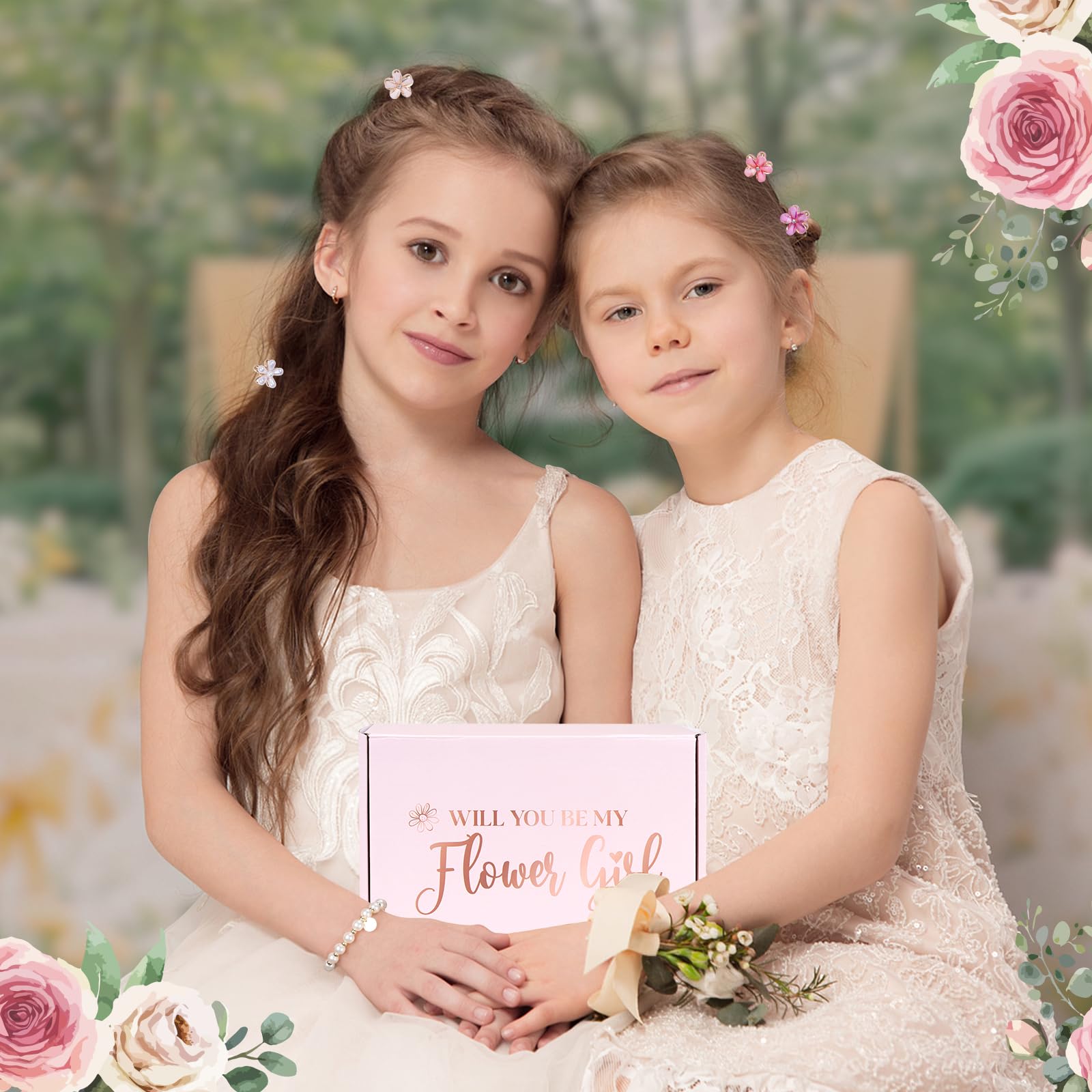 GiftSketch will you be my flower girl card, adds a personal invitation touch.