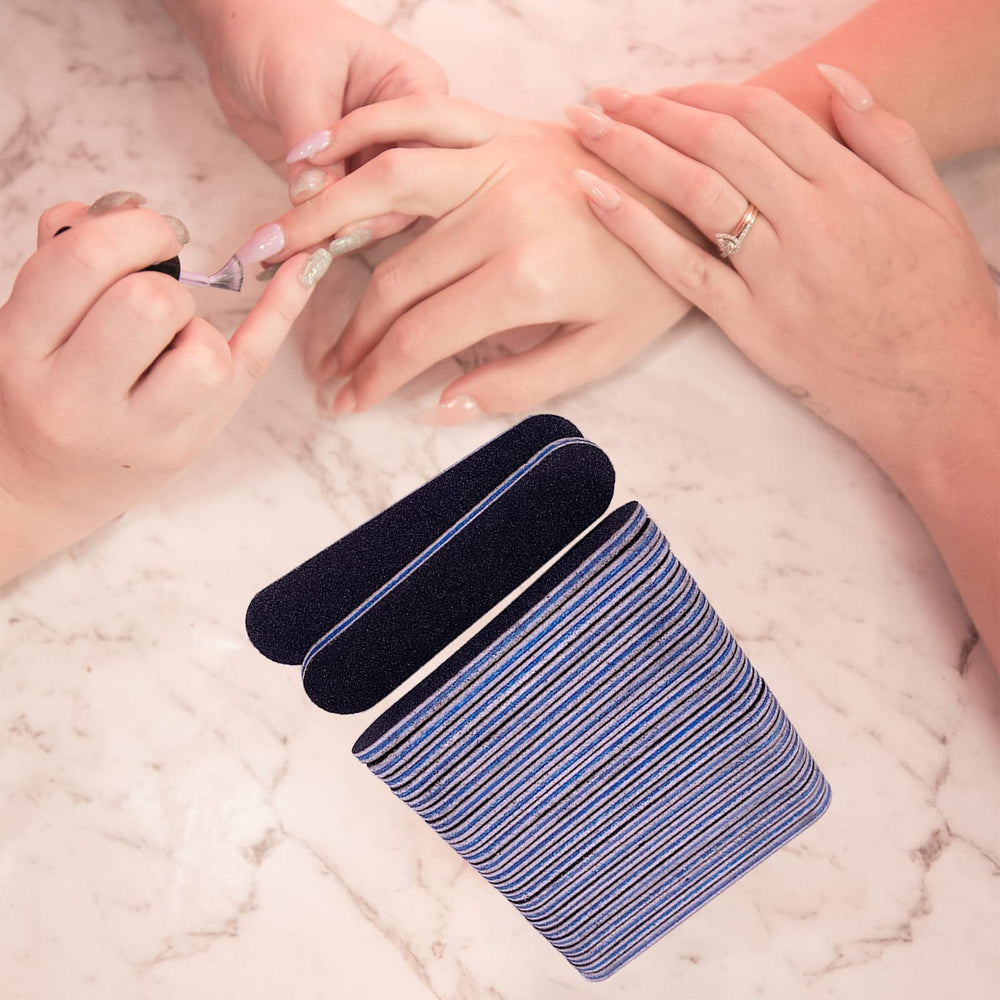 GigaGround manicure pedicure set supports precise filing and smoothing