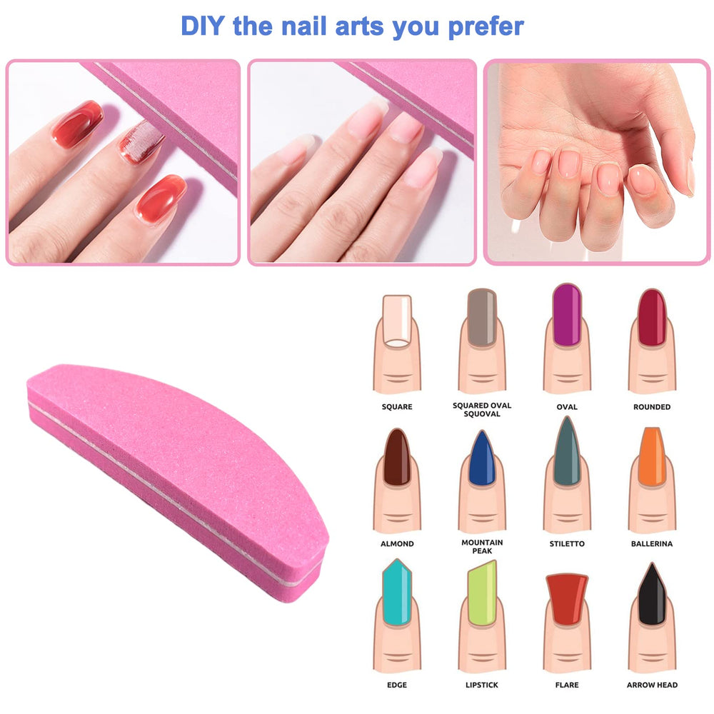 GigaGround buffer for gel and glue removal, safe for at-home use.